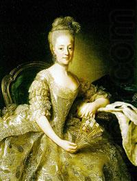 Alexander Roslin Portrait of Hedwig Elizabeth Charlotte of Holstein-Gottorp china oil painting image